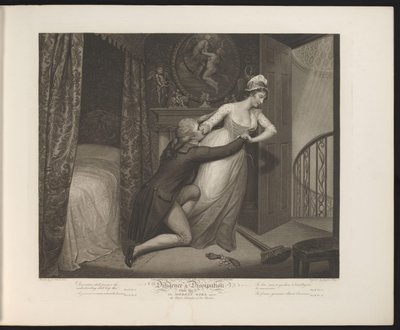 La ragazza modesta respinge le avances illecite del padrone da Thomas Hellyer