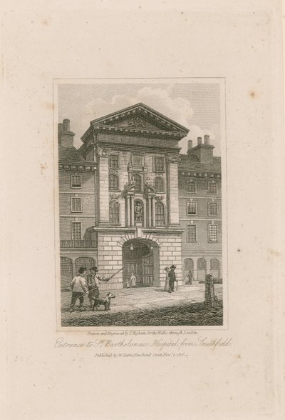 Ospedale di San Bartolomeo, Smithfield da Thomas Higham