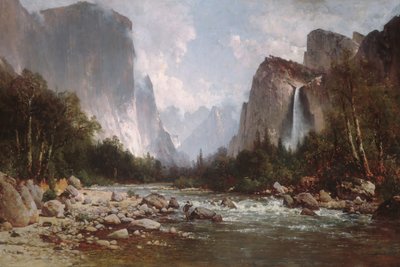 Veduta della valle di Yosemite da Thomas Hill