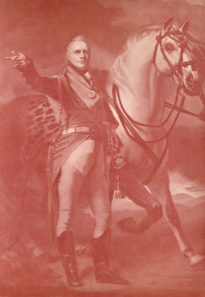 Sir David Baird Colonnello 24° Reggimento, c1812 1909 da Thomas Hodgetts