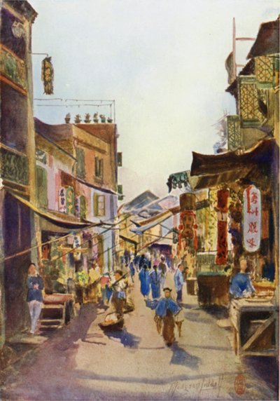 Una strada a Macao da Thomas Hodgson Liddell