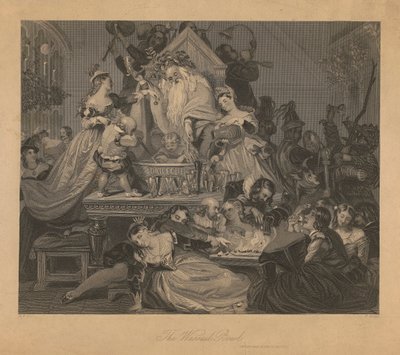 La coppa del wassail: Natale nei tempi antichi da Thomas Hollis