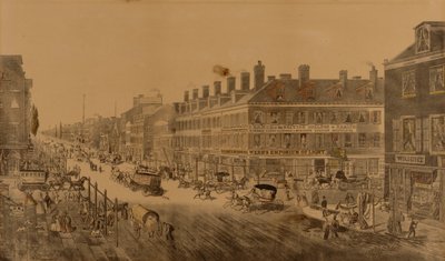 Broadway, New York, 1836 (Mostra dell