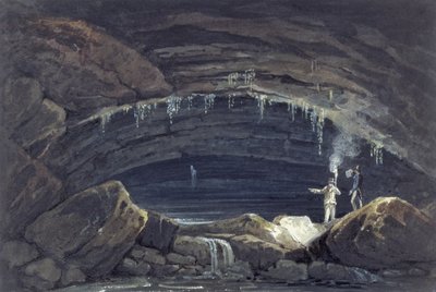 Apertura della grotta a Porth yr Ogof da Thomas Hornor