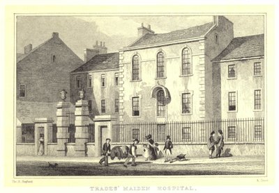 Ospedale delle Fanciulle dei Mestieri da Thomas Hosmer (after) Shepherd