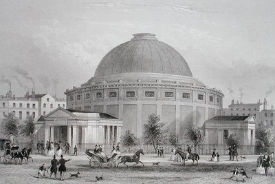 Il Globo Mostruoso di Wyld, c.1851 da Thomas Hosmer (after) Shepherd