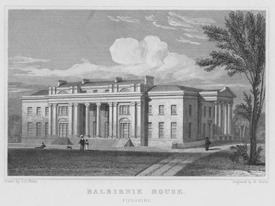Casa Balbirnie, Fifeshire da Thomas Hosmer Shepherd