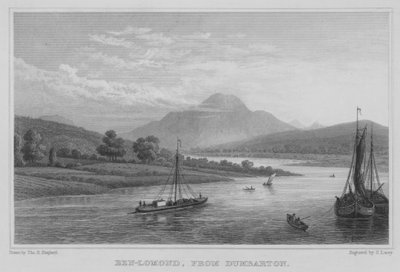 Ben-Lomond, da Dumbarton da Thomas Hosmer Shepherd