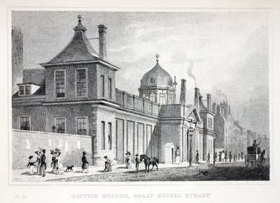 British Museum, Great Russell Street, da 