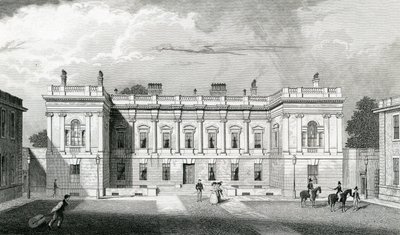 Burlington House, Royal Academy of Arts, Piccadilly, Londra, c.1829-31 da Thomas Hosmer Shepherd