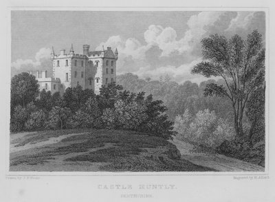 Castle Huntly, Perthshire da Thomas Hosmer Shepherd