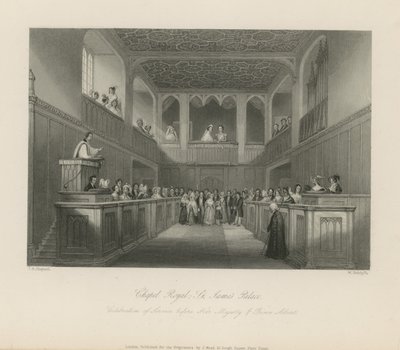 Cappella Reale al Palazzo di St James da Thomas Hosmer Shepherd
