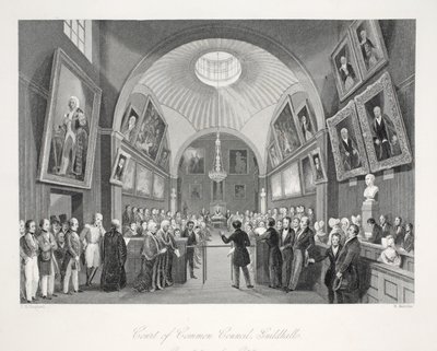 Corte del Consiglio Comune, Guildhall, da 