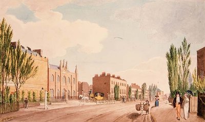 Vista della Riforma Femminile e della Nuova Cappella della Scuola Filantropica, St. George