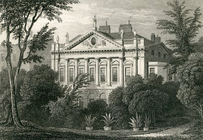 Casa di Earl Spencer, Green Park, 1829 da Thomas Hosmer Shepherd