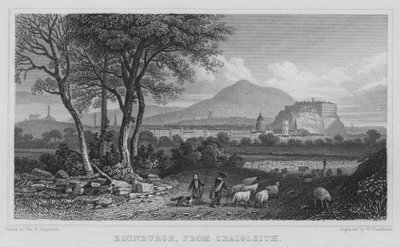 Edimburgo, da Craigleith da Thomas Hosmer Shepherd