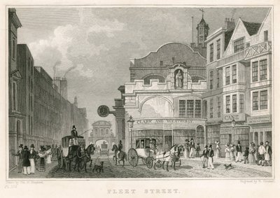 Fleet Street, Londra da Thomas Hosmer Shepherd