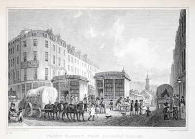 Fleet Street, dal ponte di Holborn, da 