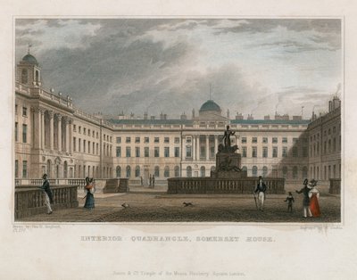 Quadrante interno, Somerset House da Thomas Hosmer Shepherd