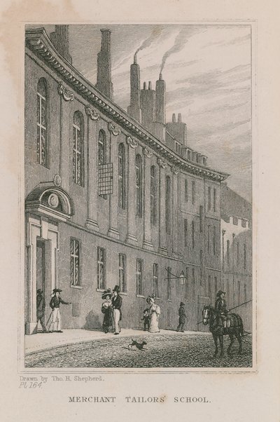 Scuola dei sarti mercanti da Thomas Hosmer Shepherd