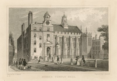 Middle Temple Hall da Thomas Hosmer Shepherd
