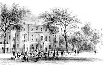 Casa della signora Montagu, Portman Square da Thomas Hosmer Shepherd