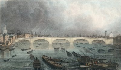 Nuovo ponte di Londra da Thomas Hosmer Shepherd