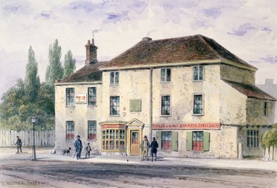 Pied Bull Public House, 1848 da Thomas Hosmer Shepherd