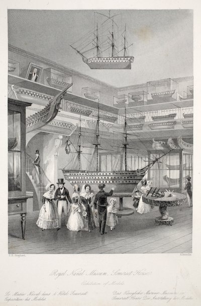 Museo Navale Reale, Somerset House, da 