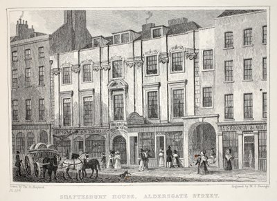 Shaftesbury House, Aldersgate Street, da 