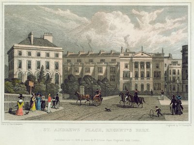 St. Andrews Place, Regents Park da Thomas Hosmer Shepherd