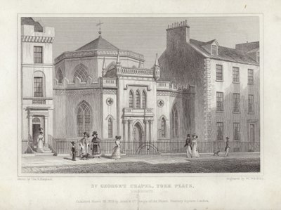 Cappella di San Giorgio, York Place da Thomas Hosmer Shepherd