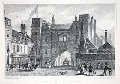 Porta di San Giovanni, Clerkenwell, da 