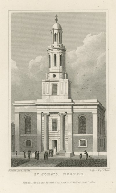 San Giovanni, Hoxton da Thomas Hosmer Shepherd