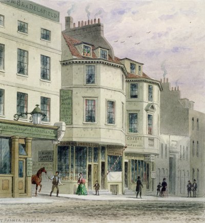 The Boars Head Inn, King Street, Westminster, 1858 da Thomas Hosmer Shepherd