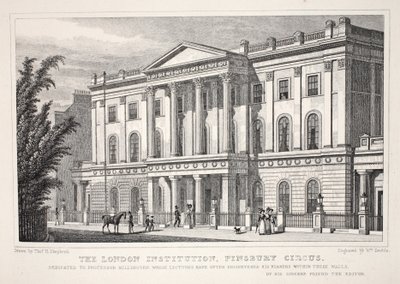 La London Institution, Finsbury Circus, da 