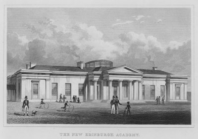 La nuova Accademia di Edimburgo (incisione) da Thomas Hosmer Shepherd