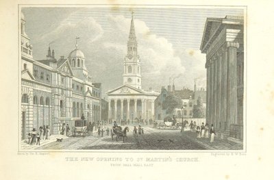 La nuova apertura alla Chiesa di San Martino da Pall Mall East, da 