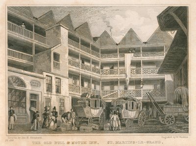 Il vecchio Bull and Mouth Inn, St Martin
