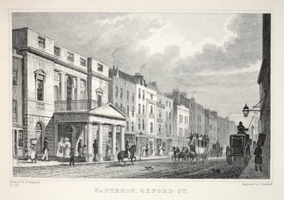 Il Pantheon, Oxford Street, da 