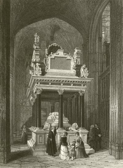 Tomba della Regina Elisabetta da Thomas Hosmer Shepherd