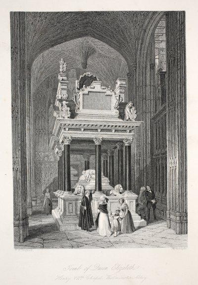 Tomba della Regina Elisabetta I, da 