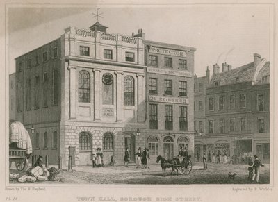 Municipio, Borough High Street, Southwark, Londra da Thomas Hosmer Shepherd
