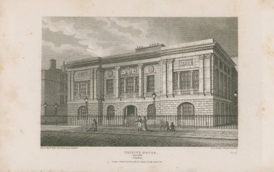 Trinity House su Tower Hill da Thomas Hosmer Shepherd