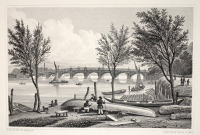 Vauxhall Bridge da Millbank, da 