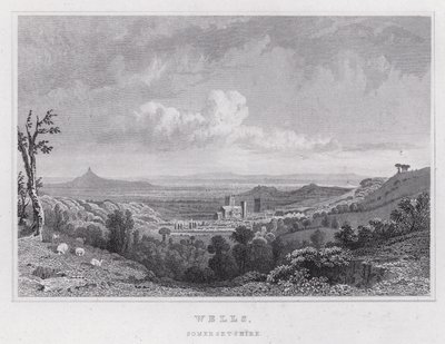 Wells, Somerset da Thomas Hosmer Shepherd
