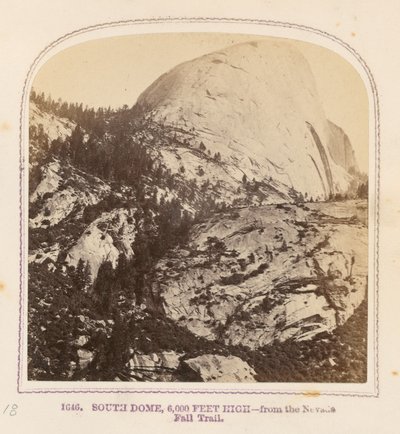 South Dome, 6.000 piedi di altezza - dal sentiero delle cascate del Nevada da Thomas Houseworth