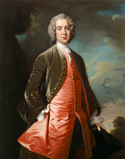Abraham Acworth Esq. c.1745 da Thomas Hudson