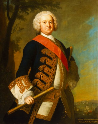 Ammiraglio Sir Peter Warren (1703-1752) da Thomas Hudson