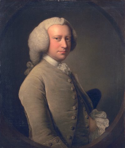 Dr. Isaac Schomberg, c.1750-60 da Thomas Hudson